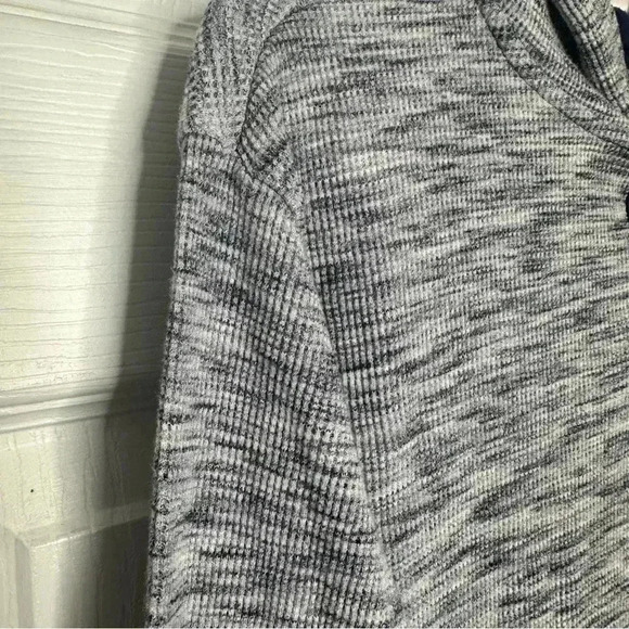 Old Navy Thermal Hoodie Pullover Blue & Grey Size XL (14-16) - Picture 2 of 16